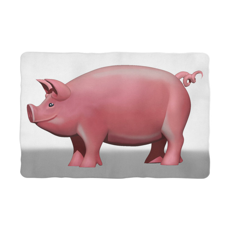 Tucker Murphy Pet™ Pig Sublimation Pet Blanket Wayfair